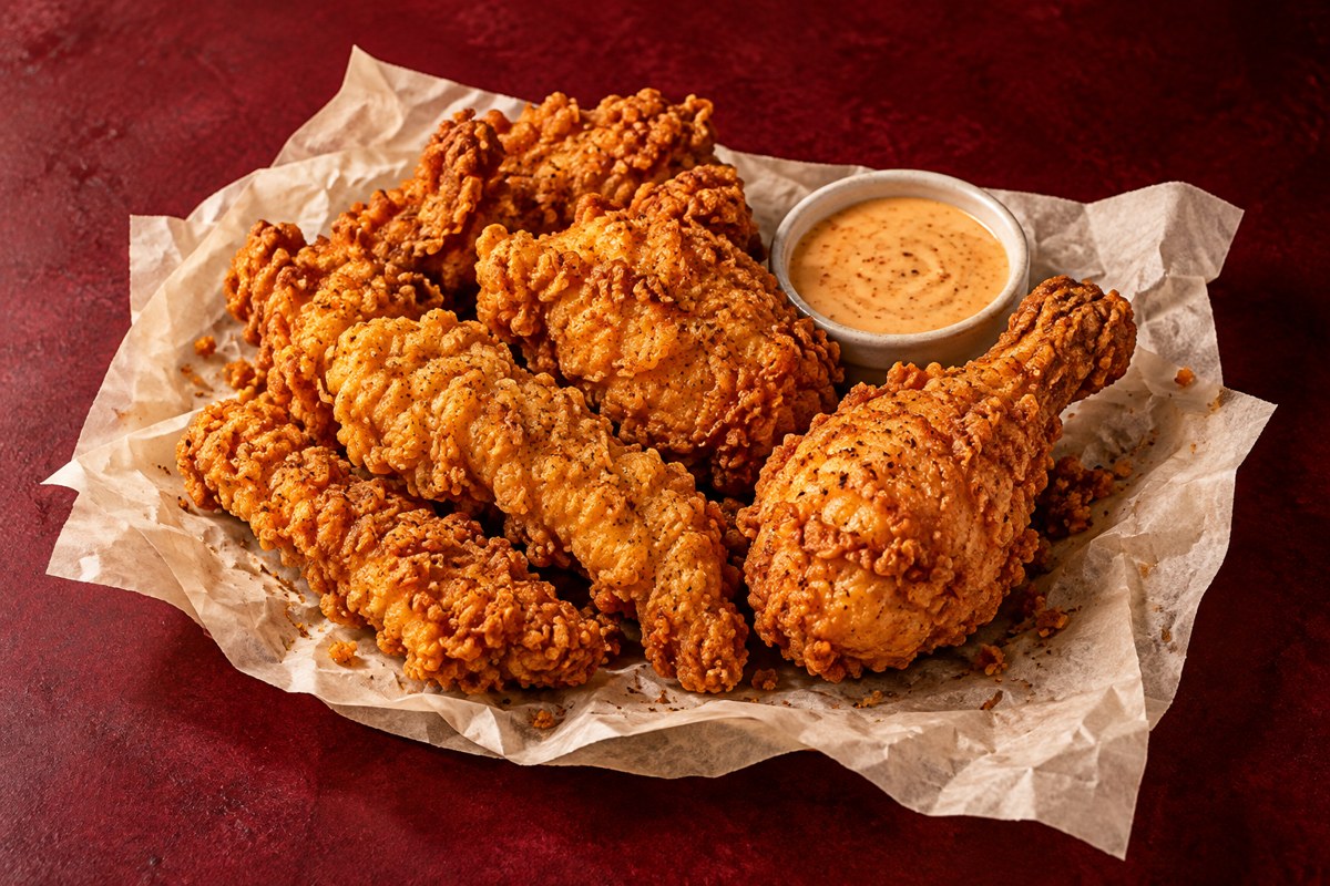 Northern Fried Chicken — KI-generierter Serviervorschlag